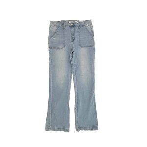 Supra Denim High Rise Flare Women's size 15 Light Wash Blue Denim Jeans
